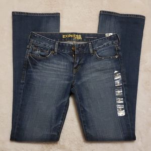 EXPRESS Stella Boot Cut Medium Wash Jeans Sz 2R